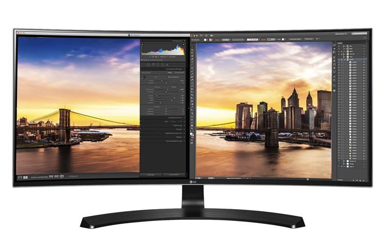 LG: Pro:CENTRIC Single Tuner LED TV with Integrated Pro:Idiom - 21:9 Curved UltraWide QHD
